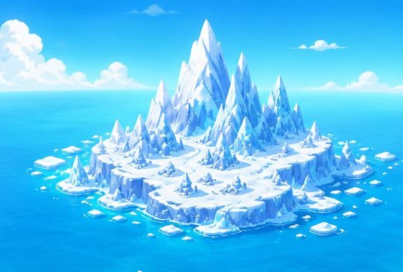 Ice island